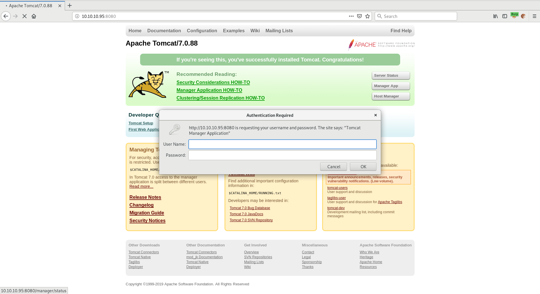 apache tomcat coyote jsp engine 1.1